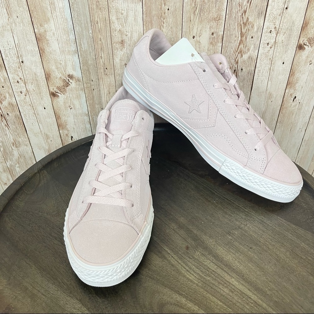 Converse Star Player Ox “Barely Rose” Leather Sneaker Size 10 Men